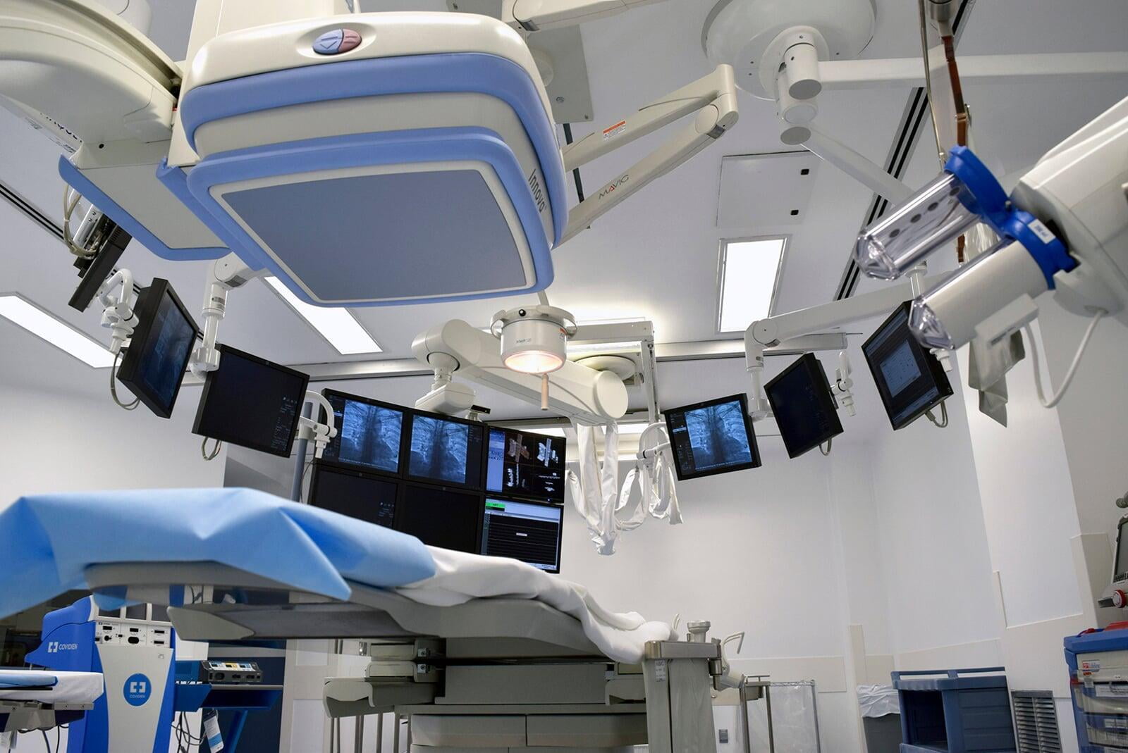 Laboratorio de hemodinamia en acción